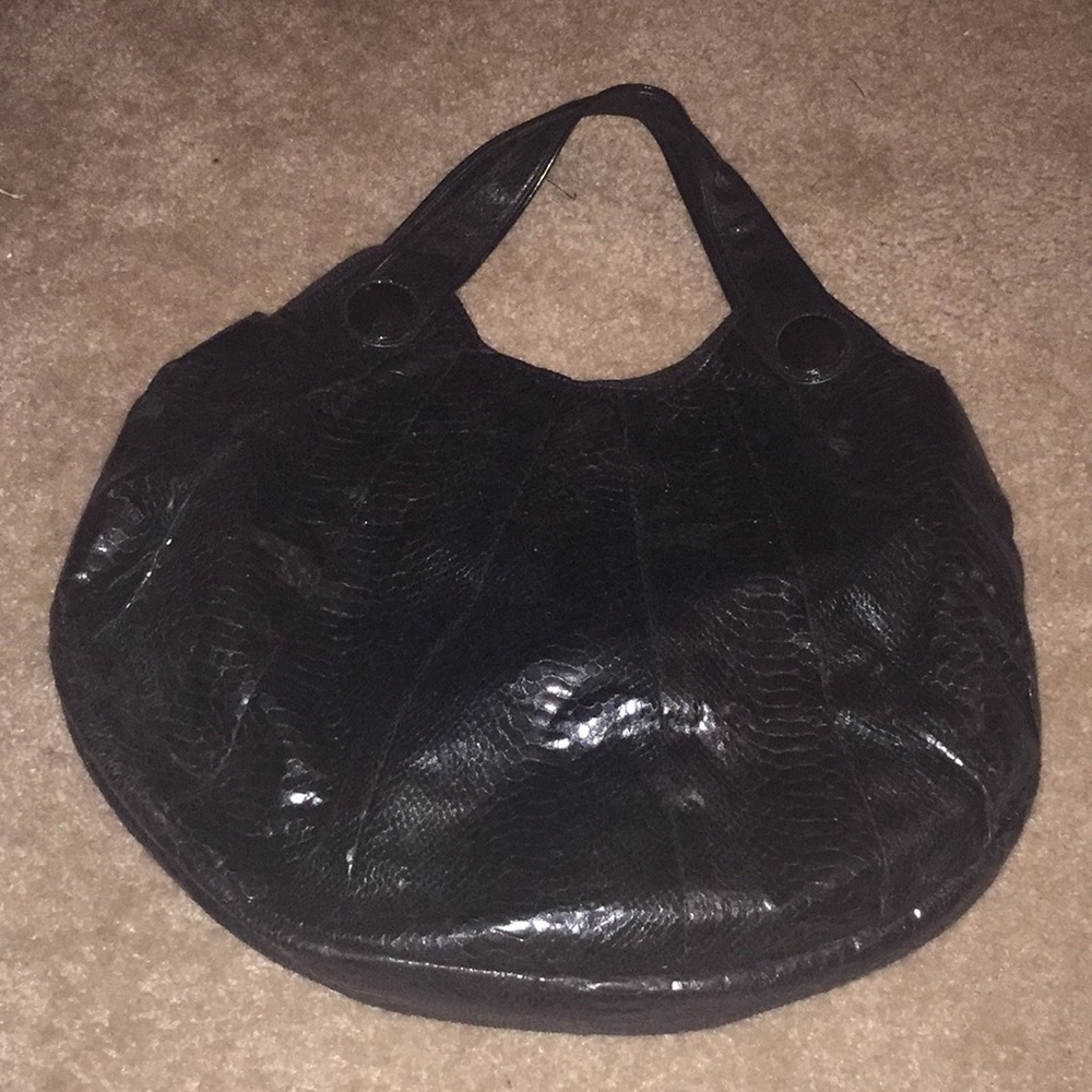 Express crocodile boho bag